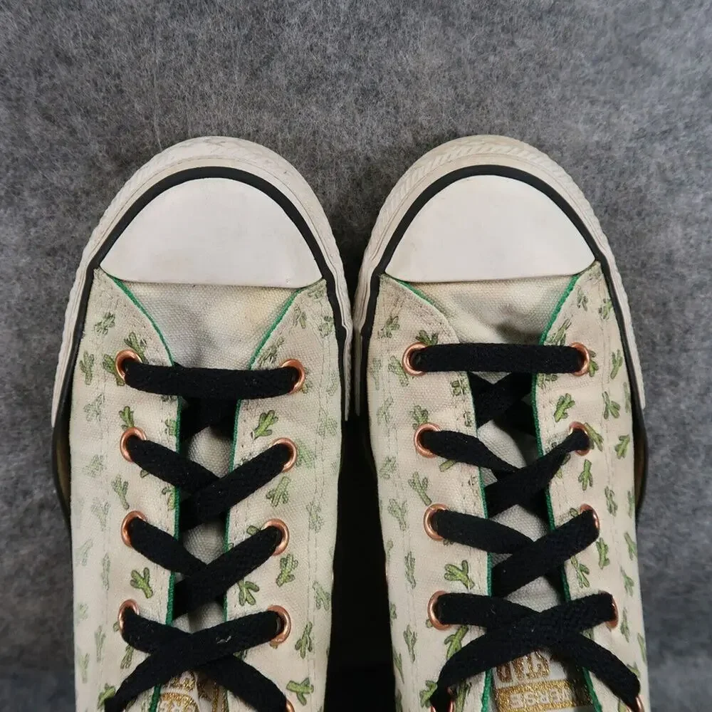 Converse Shoes Kids 2.5 Sneakers All Star Lace Up Cactus Print Low Active Casual